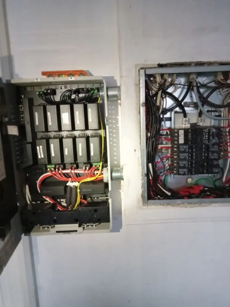 Electrical panel upgrade completed for Commercial Electrician Services in Half Moon